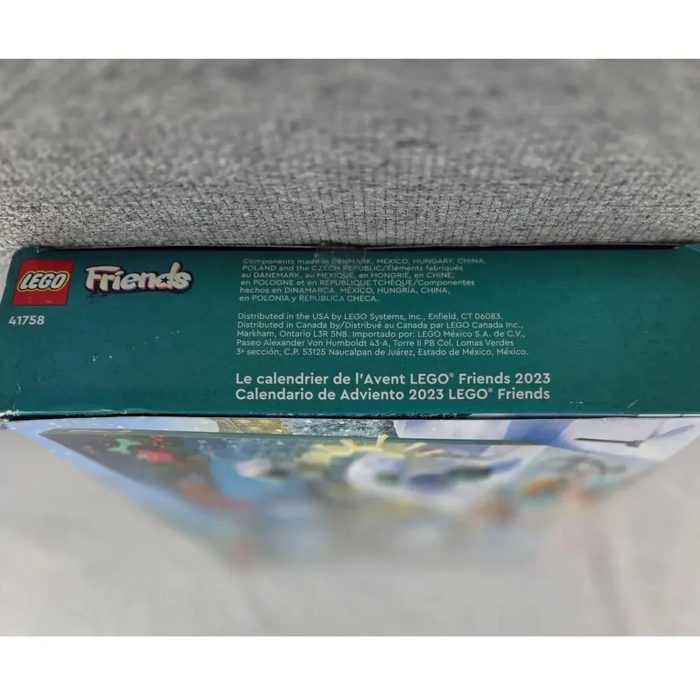 LEGO FRIENDS ADVENT CALENDAR 2023 # 41758 231 PCS AGES 6+ HOLIDAY PET PLAYGROUND